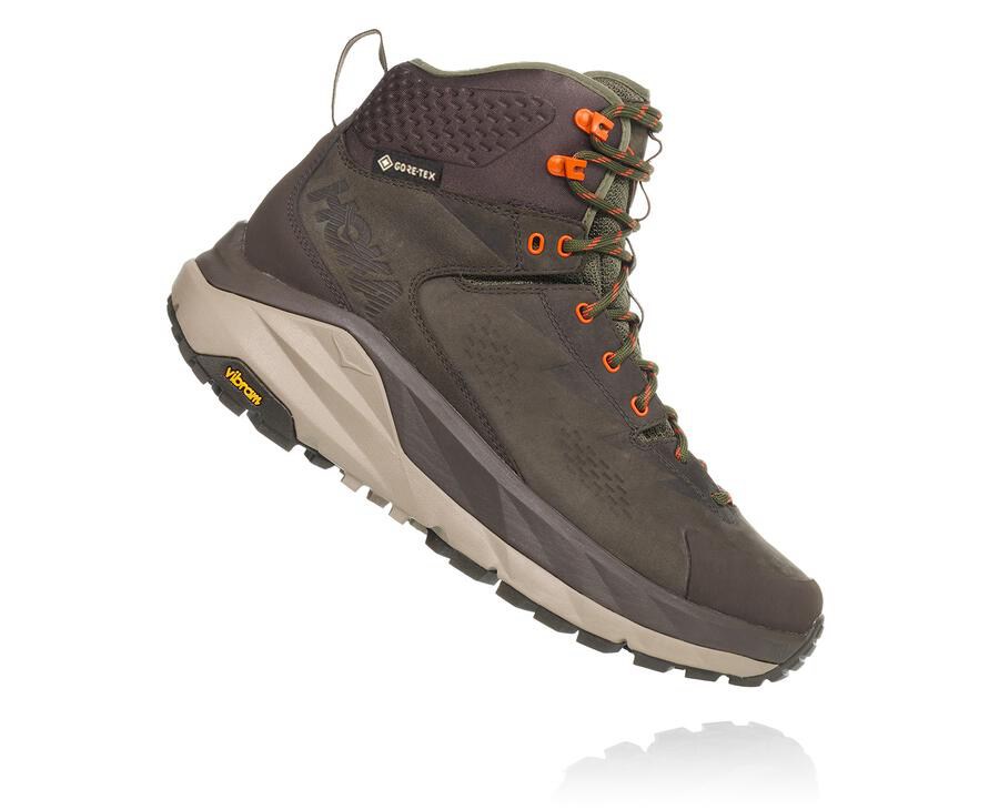 Hoka Australia One One Kaha GORE-TEX - Mens Hiking Boots Brown - WMGLZ-9312